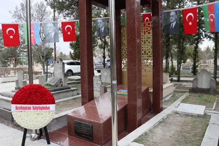 Məhəmməd Əmin Rəsulzadənin məzarının abadlaşdırılması istiqamətində kompleks işlər görülüb