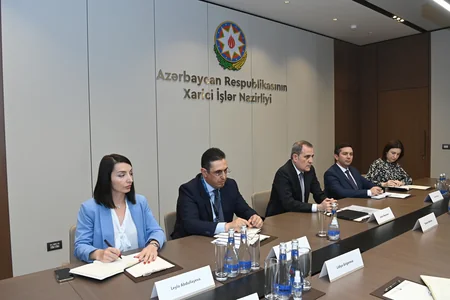 Ceyhun Bayramov BMT-nin Cenevrə bölməsinin baş direktoru ilə görüşüb