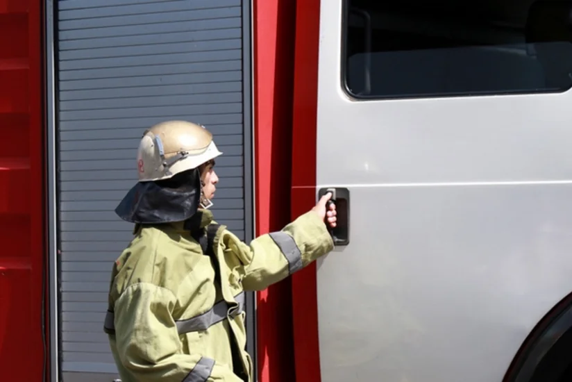 При пожаре на предприятии в Ташкенте погибли два человека
