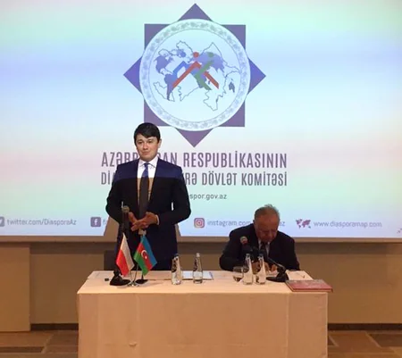 Председатель госкомитета встретился с правнуком Джалила Мамедгулузаде