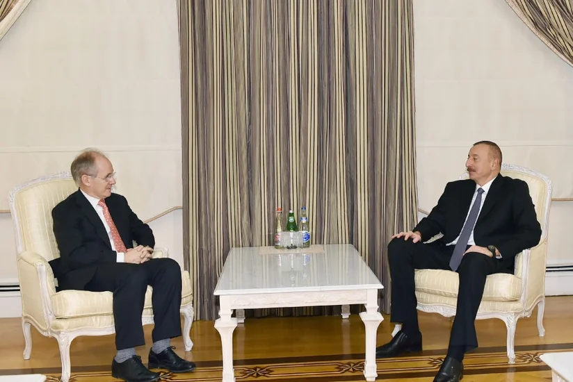President Ilham Aliyev receives Senior Vice President of IBM Global Markets