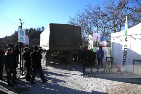 Conditions created on Khankandi-Lachin road for unhindered passage of another four Russian peacekeepers' vehicles - UPDATED
