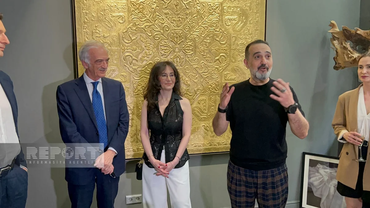 Moskvada azərbaycanlı rəssam Qama Məlikovanın sərgisi açılıb