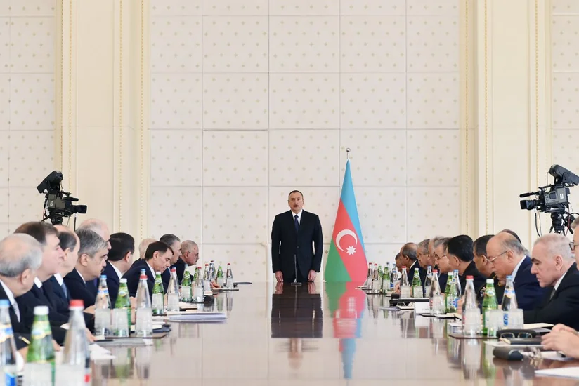 Azerbaijani President Ilham Aliyev chairs meeting of Cabinet of Ministers