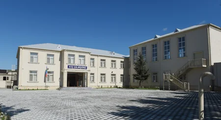 Azerbaijan's First VP views new building of Gubadli district Khanlig village school in Ramana