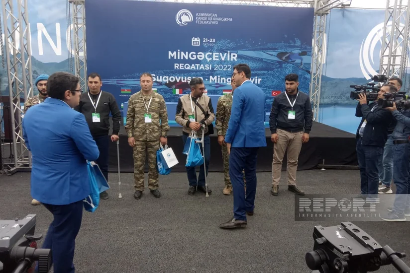 Mingəçevir Reqatasında qazilər mükafatlandırılıb