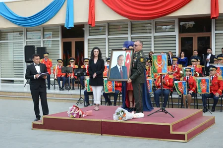 Cəmşid Naxçıvanski adına Hərbi Liseydə Heydər Əliyevə və Atatürkə həsr olunmuş tədbir keçirilib