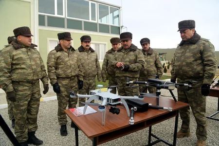 Проведены испытания боевых средств и оборудования азербайджанского производства