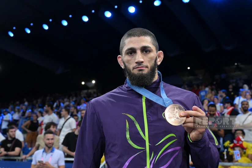 Paris-2024: Azərbaycan güləşçisi bürünc medal qazanıb