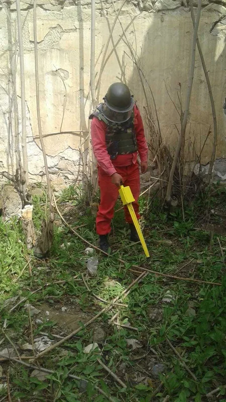 Qazaxda boş avtomat darağı tapıldı