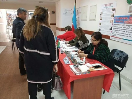 21 saylı Nəsimi I seçki dairəsinin 12 saylı seçki məntəqəsində 138 nəfər səs verib