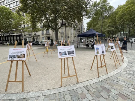 Parisdə Qərbi Azərbaycanın mədəni irsinin dağıdılmasına həsr olunan sərgi-aksiya keçirilib