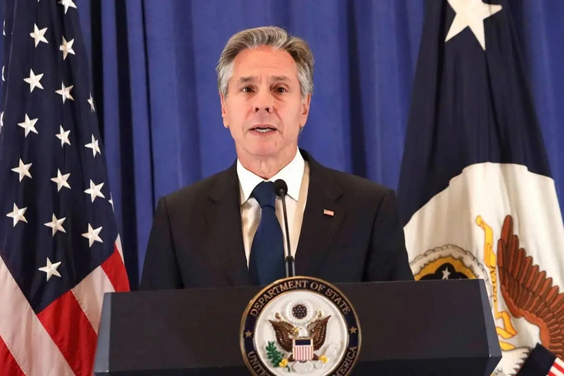 Blinken calls pathway to Palestinian state a necessity for Israeli security