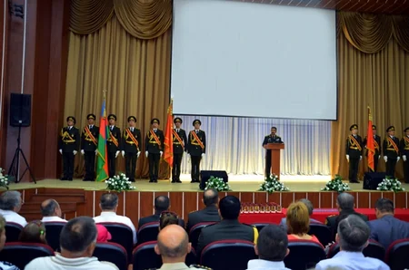 Bakı Ali Ümumqoşun Komandirləri Məktəbinin məzunlarının ənənəvi görüşü keçirilib - FOTO