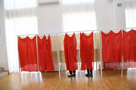 Qadınların cəza çəkdiyi müəssisədə səsvermə prosesi keçirilir