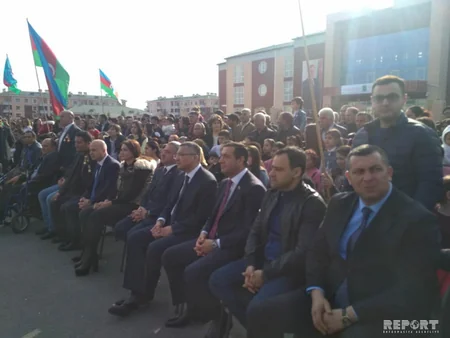Tərtərdə məcburi köçkün şəhərciyində Novruz şənliyi keçirilib