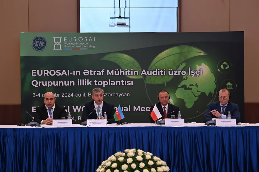 Bakıda EUROSAI-nin Ətraf Mühitin Auditi üzrə İşçi Qrupunun illik toplantısı keçirilir