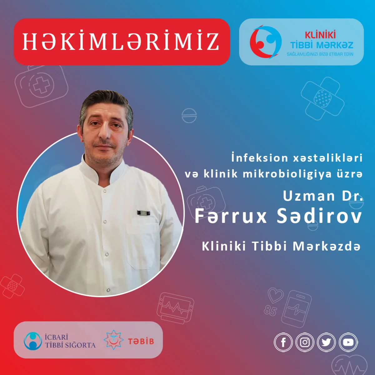 Kliniki Tibbi Mərkəzdə yeni kadr təyinatı olub