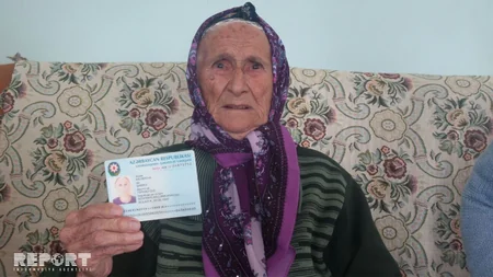 Lənkəranın 111 yaşlı sakini səsvermədə iştirak edib - FOTO