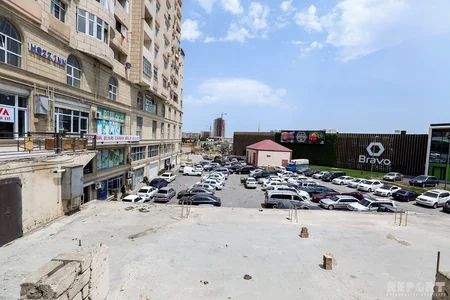 Bakıda MTK xidmətindən narazı olan bina sakinləri etiraz ediblər - FOTO