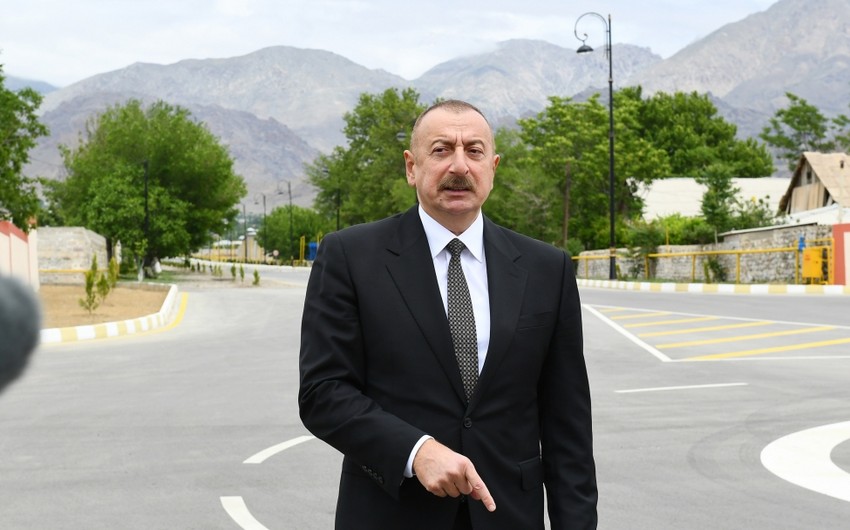 İlham Əliyev: “Azərbaycan ərazisində Dağlıq Qarabağ adlı ərazi vahidi yoxdur”