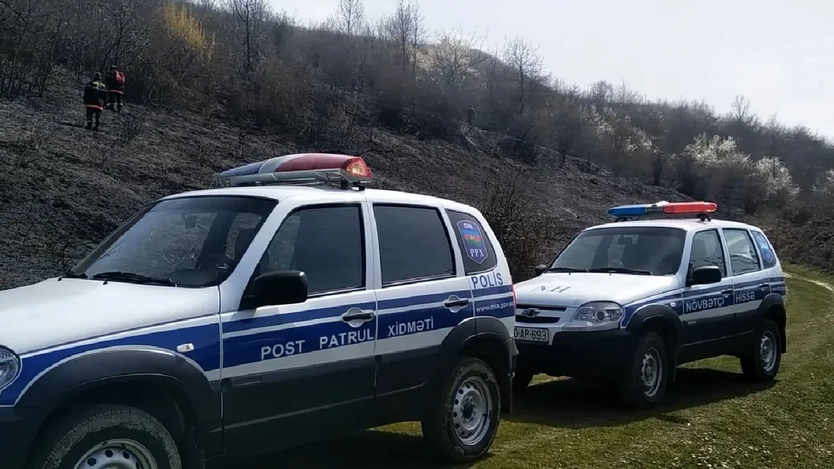 Qubada yanğın törədən şəxs saxlanıldı