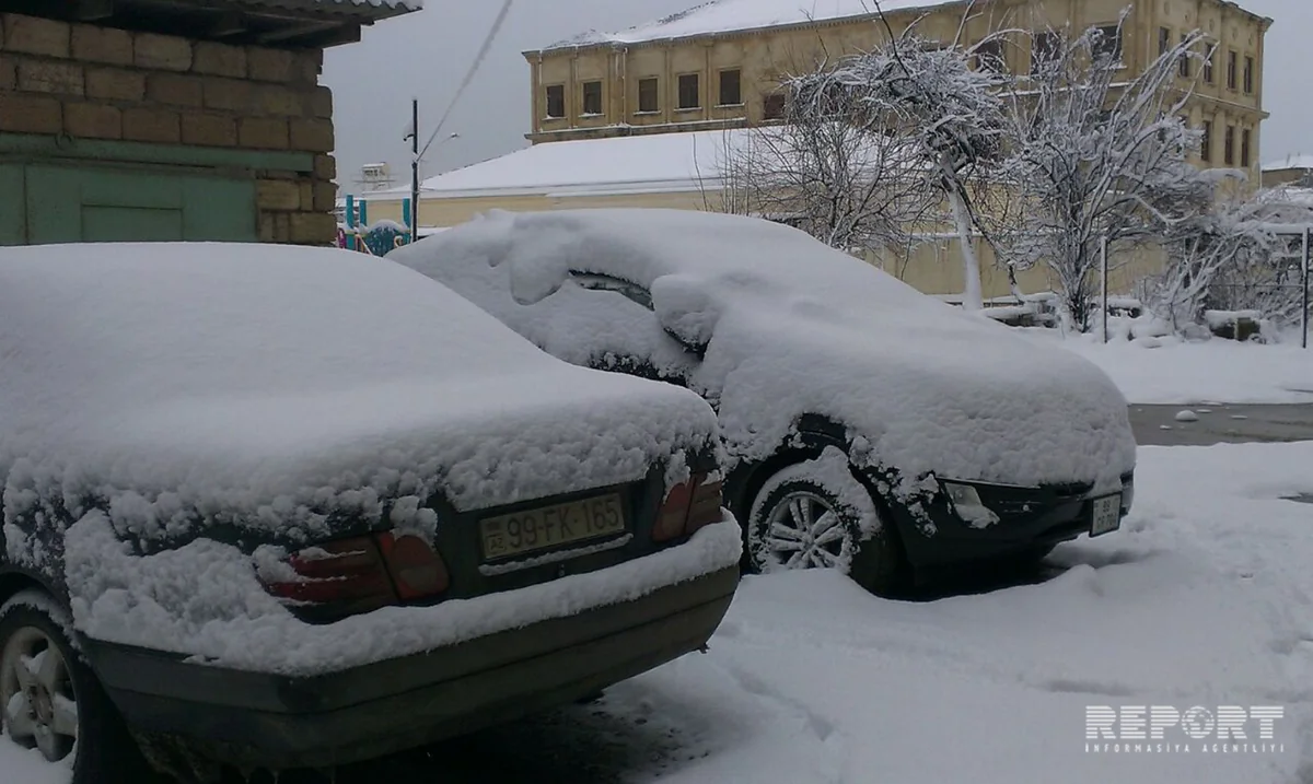 DYP: Lerikdə yollarda buzlaşma səbəbindən hərəkət məhduddur