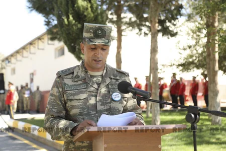 Abşeronda şəhid tankçıların xatirəsi əbədiləşdirilib