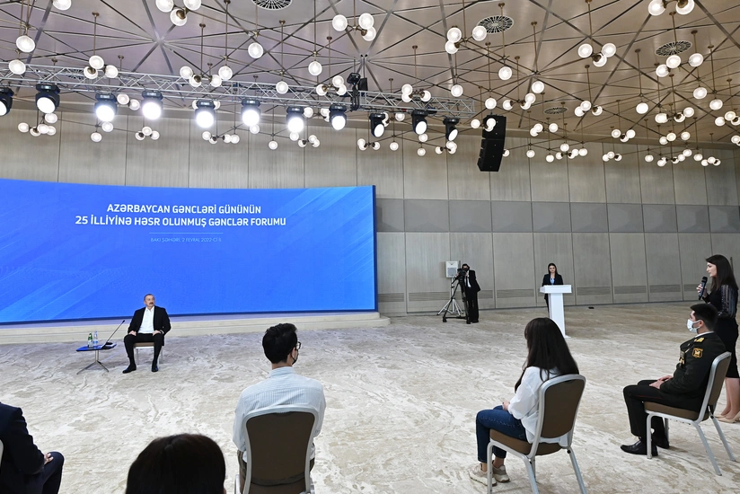 Aliyev: Azerbaijani society, government unequivocally stand guard over national interests