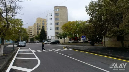 Bakının Ələsgər Ələkbərov küçəsi təmir edilib