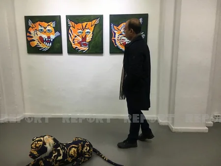 Solo exhibition of Azerbaijani artist gets underway in Paris