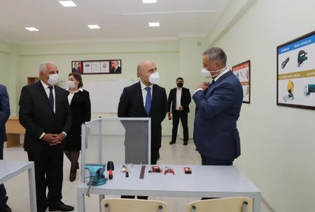 Heydər Əliyev Fondunun inşa etdiyi məktəblərin açılışı olub