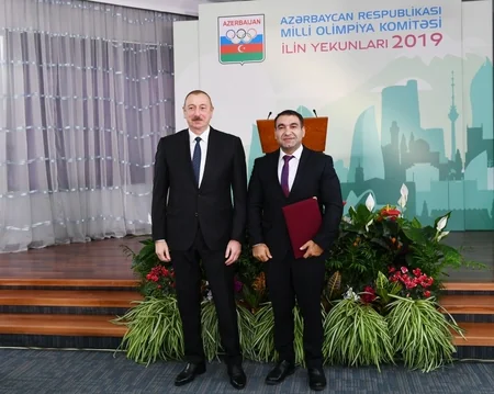 Prezident İlham Əliyev 2019-cu ilin idman yekunlarına həsr olunan mərasimdə iştirak edib - YENİLƏNİB