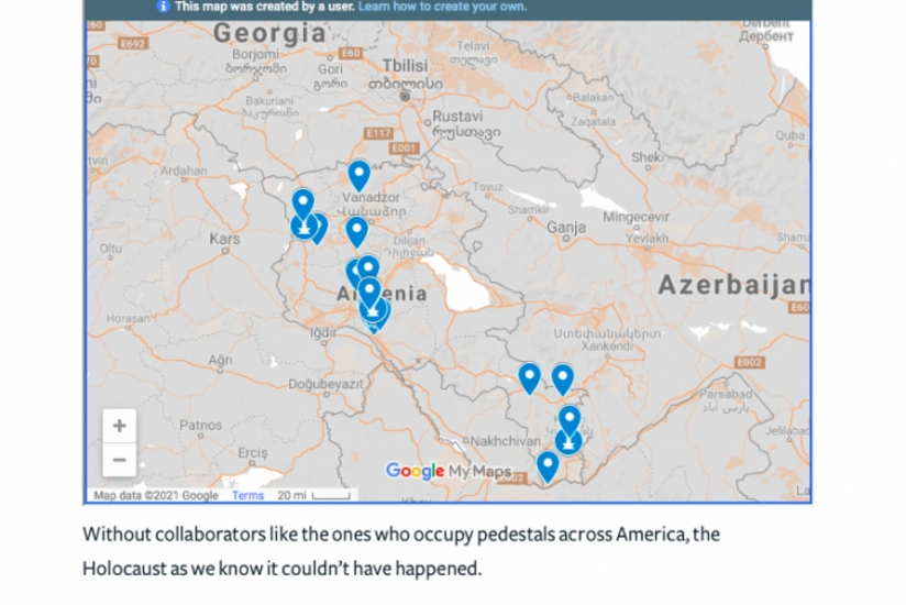 Forward publishes list of Nazi monuments in different countries