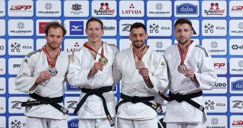 Azərbaycan cüdoçuları Latviyada keçirilən Avropa çempionatında daha 2 medal qazanıb