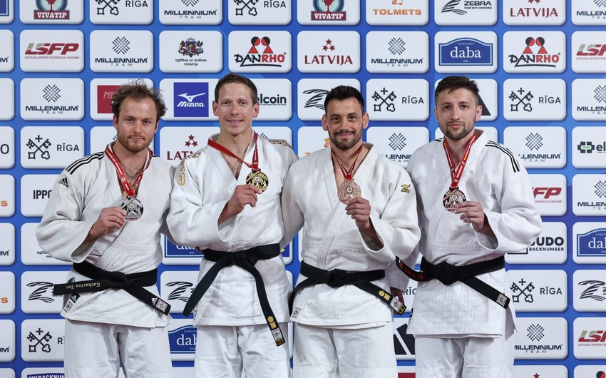 Azərbaycan cüdoçuları Latviyada keçirilən Avropa çempionatında daha 2 medal qazanıblar