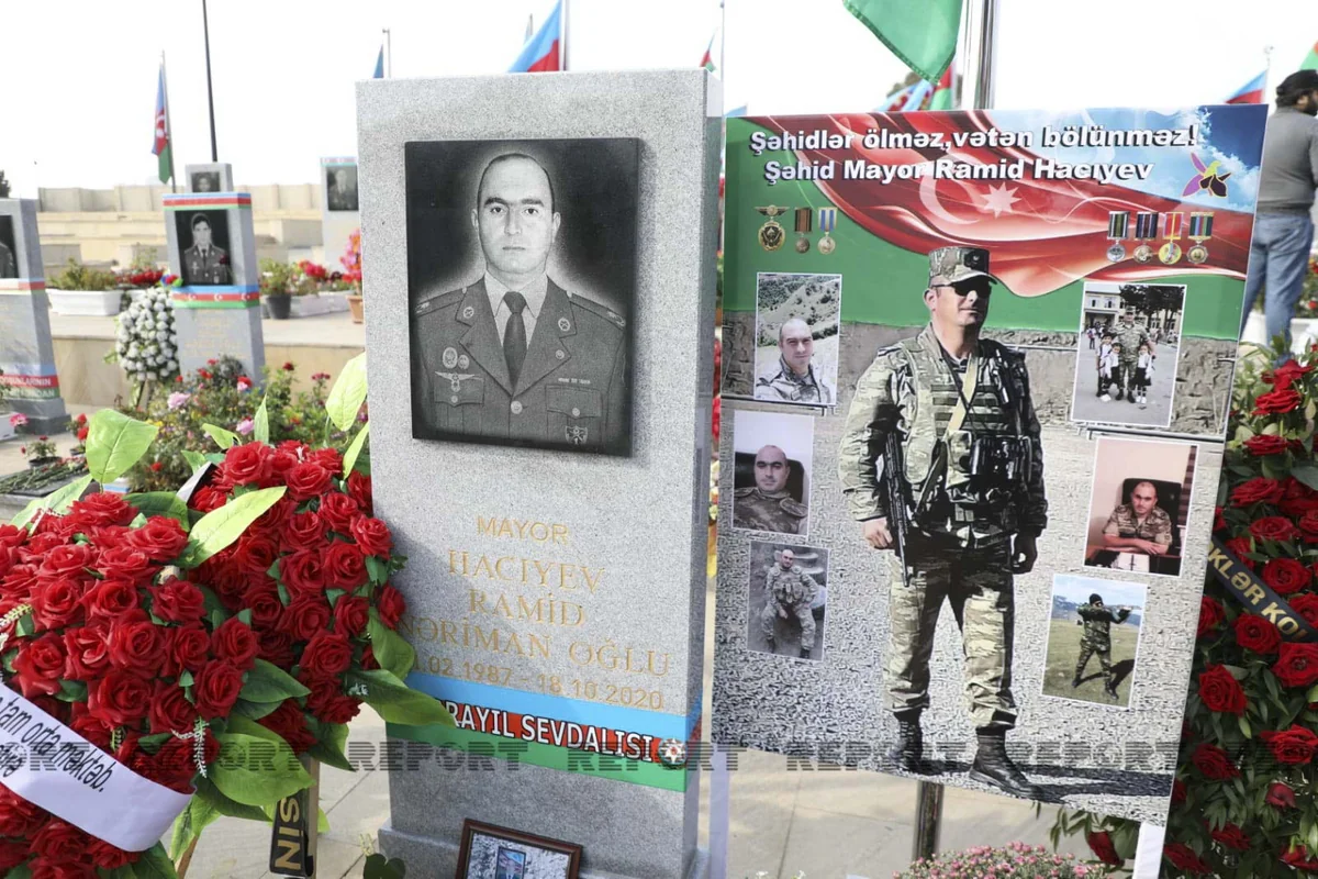 Vətən müharibəsi şəhidinin məzarı ziyarət olunub
