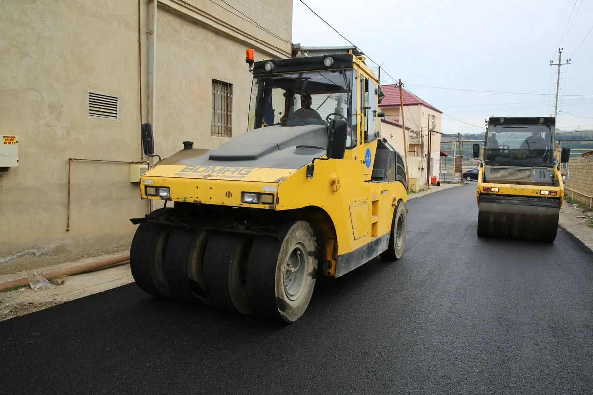 Bakıda üç qəsəbə arasında yolların yenidən qurulmasına 3,7 milyon manat ayrılıb