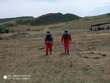 Qazaxda raket tapılıb