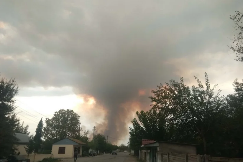 Xankəndində ermənilərin qaçması ilə bağlı reportajı mərmi səsi yarımçıq kəsdi