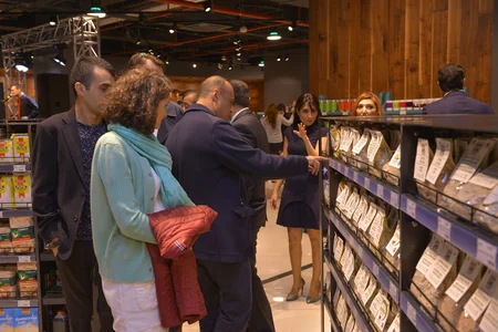 ​Bakıda “Port Baku Bazar” qurman mağazasının açılışı olub - FOTO