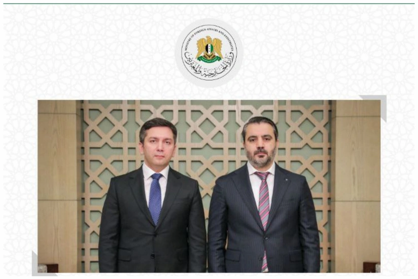 Azərbaycan XİN başçısının müavini Suriyaya dövlətçiliyin bərpası prosesində uğurlar arzulayıb