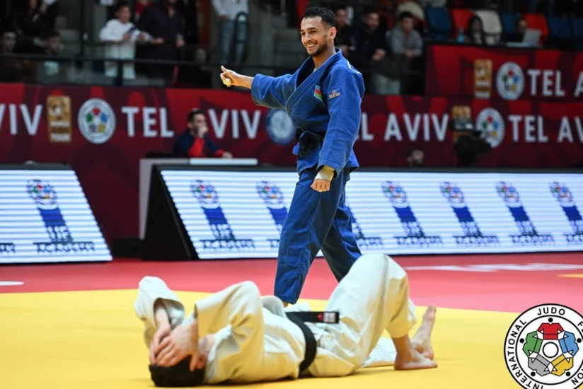 Азербайджанский дзюдоист завоевал серебро Большого шлема