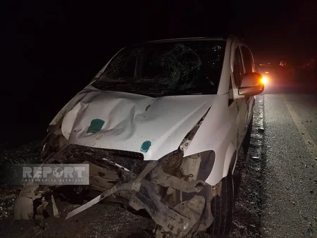 Hacıqabulda yük və minik avtomobilləri ilə toqquşub, xəsarət alanlar var