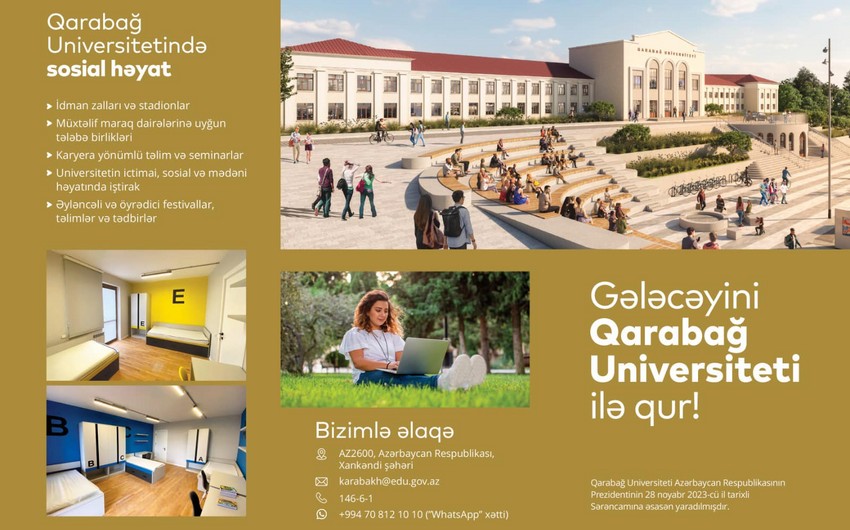 Booklet highlighting Karabakh University to be issued