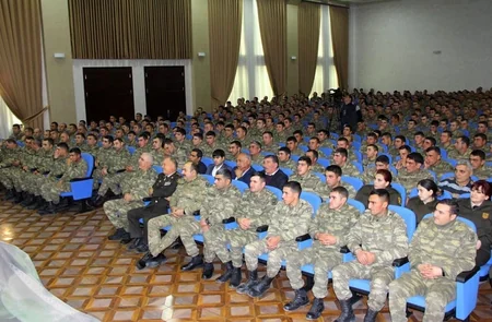 Qarabağ müharibəsi veteranına “Hərbi xidmətlərə görə” medalı təqdim olunub