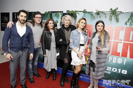 CinemaPlus Ganjlik Mallda Tomb Raider:Lara Kroft filminin premyera öncəsi nümayişi olub - FOTO - VİDEO