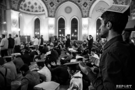 Ночь ахья в мечети Тезепир - ФОТОРЕПОРТАЖ