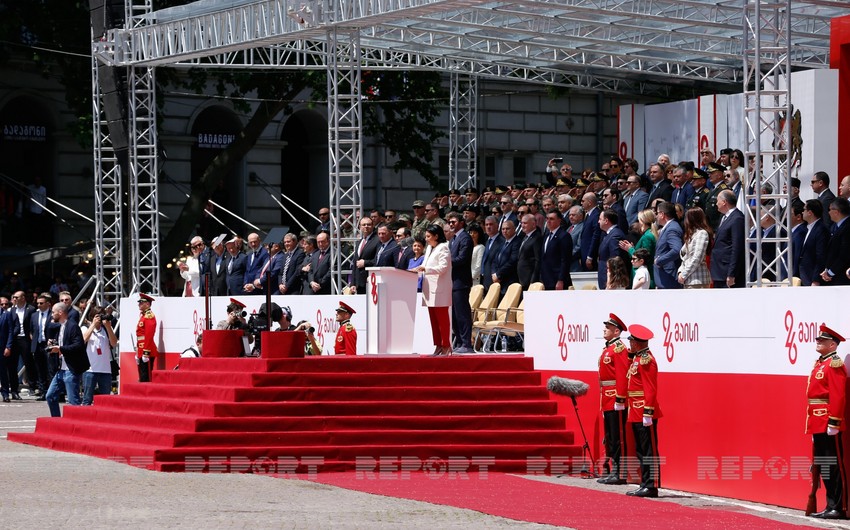 Gürcüstan Müstəqillik Gününü qeyd edir