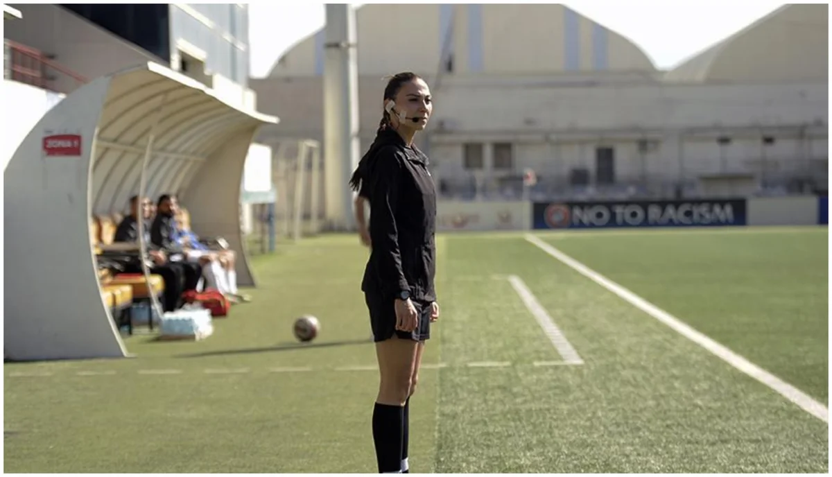 Azərbaycanın qadın futbol hakimi 8 ildən sonra I Divizion oyununda iş başında olub